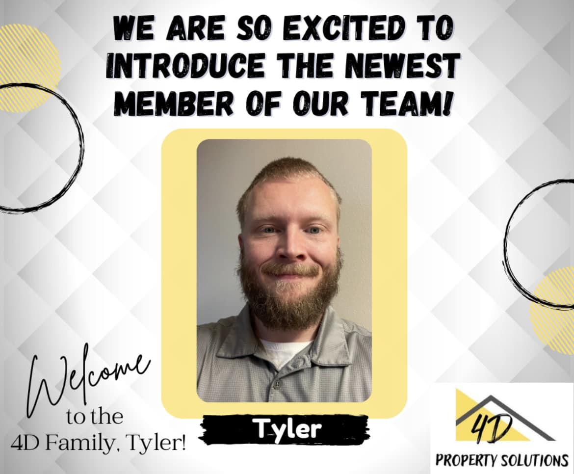 Welcome to the 4D Family, Tyler! 💛