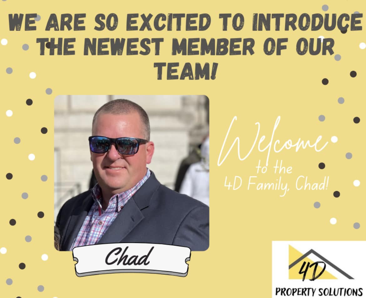 Welcome Chad!